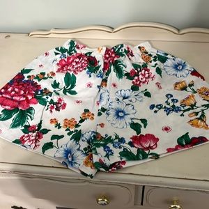 Floral shorts